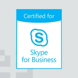 Certified for Skype for Business